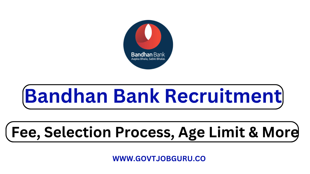 Bandhan Bank Recruitment 2024