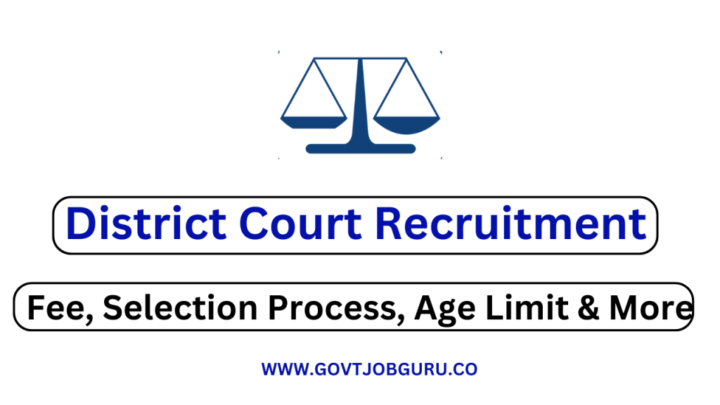 District Court Recruitment 2024