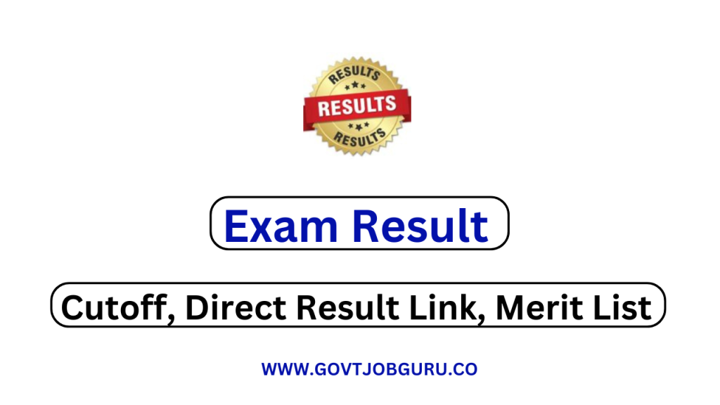 DDA JE (Civil) Result 2024