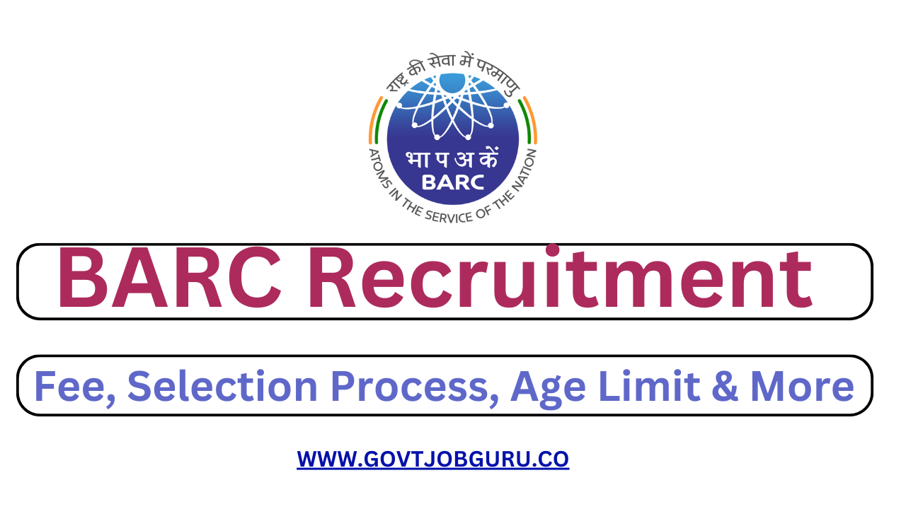 BARC Recruitment 2024